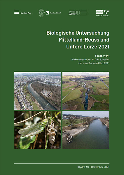 2021 Biologische Untersuchung Mittelland-Reuss und Untere Lorze 2021
